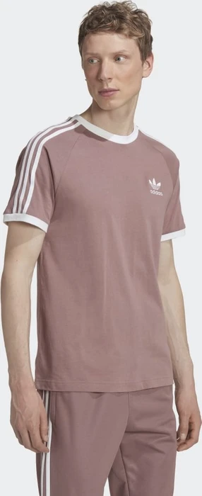 adidas Adicolor Classics 3-Streifen T-Shirt kurzarm purple (Herren)