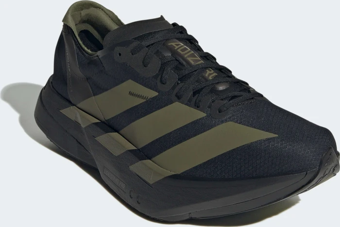 adidas Adizero Adios Pro 4 core black/focus olive/charcoal (Herren)
