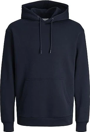 Jack & Jones Einfarbig Hoodie navy blazer (Herren)