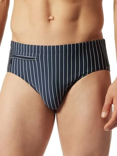 Schiesser Nautical Casual Streifen Slip Badehose admiral (Herren)