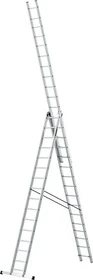 Drabest Pro Alu 3-tlg. Teleskop-Mehrzweckleiter, 3x 16 Stufen