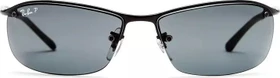Ray-Ban RB3183 Top Bar 63mm schwarz/grau (Herren)