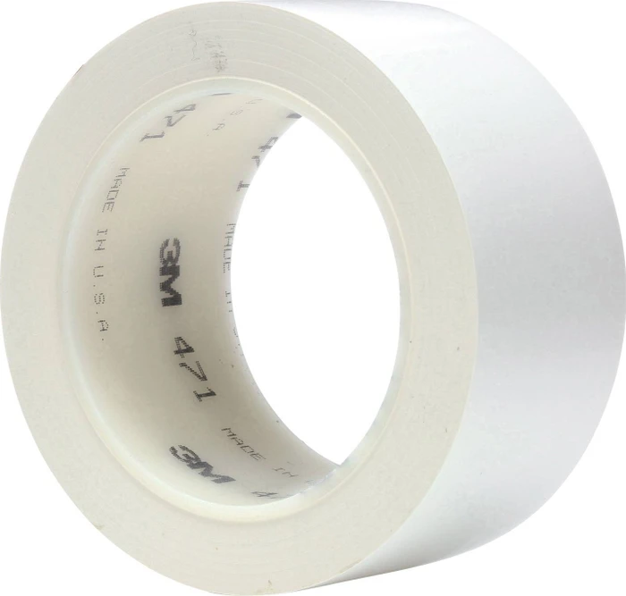 3M Vinyl Tape 471 weiß, Klebeband, 50mm/33m