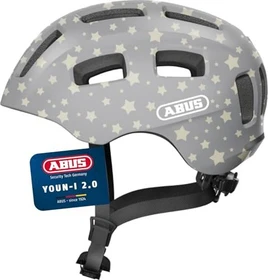 ABUS Youn-I 2.0 Kinderhelm grey star