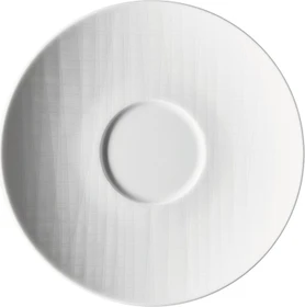 Rosenthal Mesh Weiß Café-au-Lait-/Suppen-Untertasse 18cm