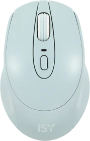ISY IWM-2003-BL Wireless Mouse hellblau, USB