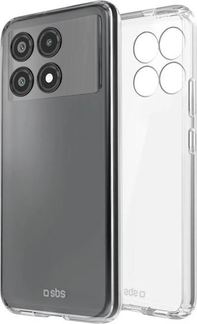 SBS Mobile Skinny Cover für Xiaomi Poco X6 Pro transparent