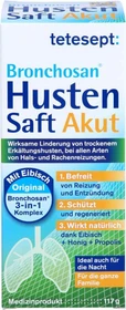 Tetesept Bronchosan Husten Saft Akut, 117g