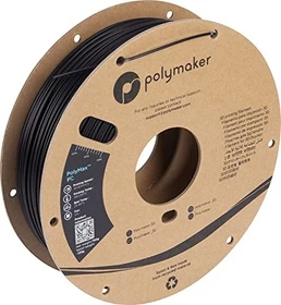 Polymaker PolyMax PC, true black, Spule, 2.85mm, 750g