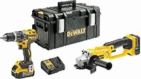 DeWalt DCK209P2 Kombopack Akku-Maschinenset inkl. ToughBox + 2 Akkus 5.0Ah
