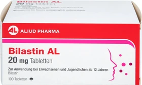 Aliud Bilastin AL 20mg Tabletten, 100 Stück