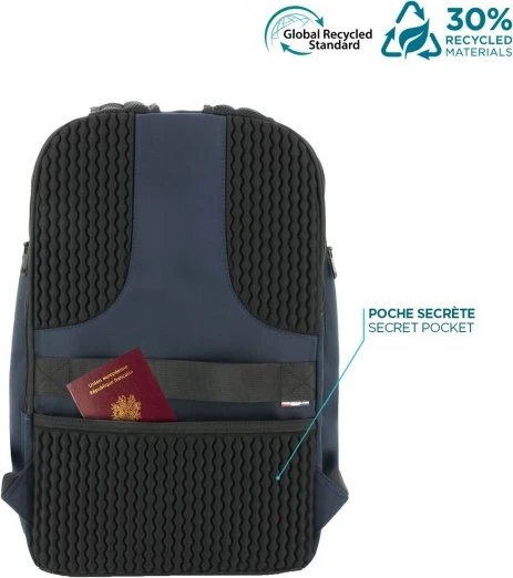 Mobilis Executive 4 Premium 18L 14-16" Notebook-Rucksack , blau