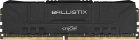 Crucial Ballistix schwarz UDIMM 8GB, DDR4-3000, CL15-16-16-35, 1RX8