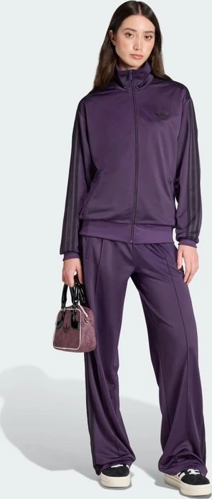 adidas Classic Firebird Loose Trainingshose lang aurora plum/black (Damen)