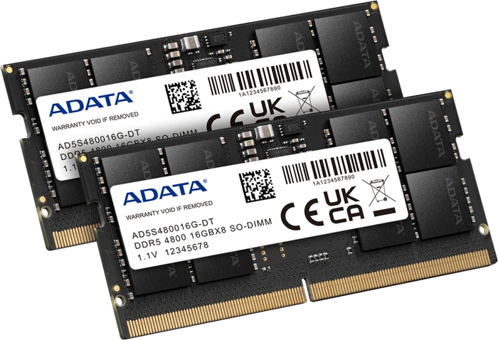 ADATA SO-DIMM 64GB Kit, DDR5-4800, CL40, X8, tray