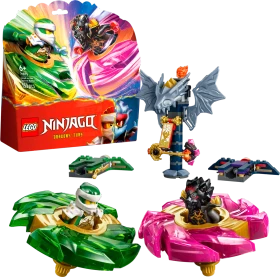 LEGO Ninjago - Lloyd vs. Ras Spinner-Duell
