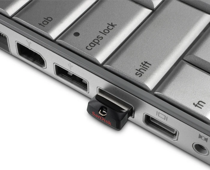 SanDisk Cruzer Fit 64GB, USB-A, USB 2.0