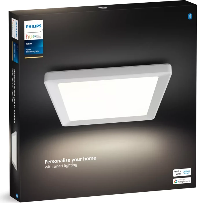 Philips Hue White Tento LED-Panel eckig 29.5x29.5cm weiß