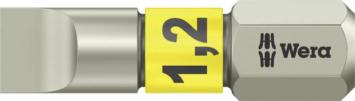 Wera 3800/1 TS Schlitz Bit 1/4", 6.5x25mm, 1 Stück