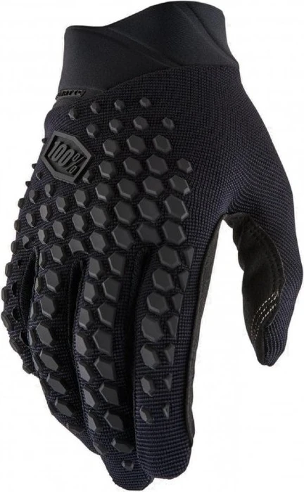 100% Geomatic Fahrradhandschuhe black/charcoal