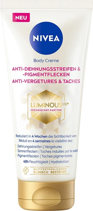 Nivea Luminous630 Body Creme Anti-Dehnungsstreifen, 200ml