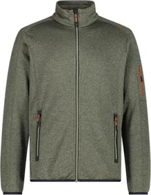CMP Knit Tech Fleece Mesh Jacke sage/antracite (Herren)