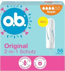 o.b. Original Super Tampons, 56 Stück
