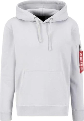 Alpha Industries Air Force Hoodie pastel grey (Herren)