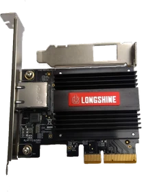 Longshine 5-Speed 10G LAN-Adapter, 1x RJ-45, PCIe 2.0 x4 (LCS-8339T)