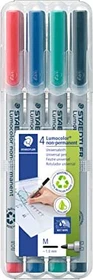 Staedtler Lumocolor 315 non-permanent sortiert, 4er-Set