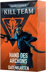 Games Workshop Warhammer 40.000 Kill Team: Datenkarten Hand des Archons