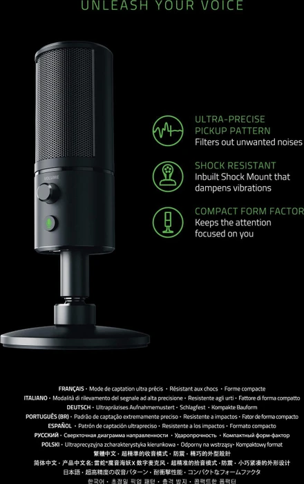 Razer Seiren X Classic Black
