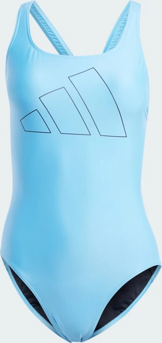 adidas Big Bars Badeanzug blue burst (Damen)