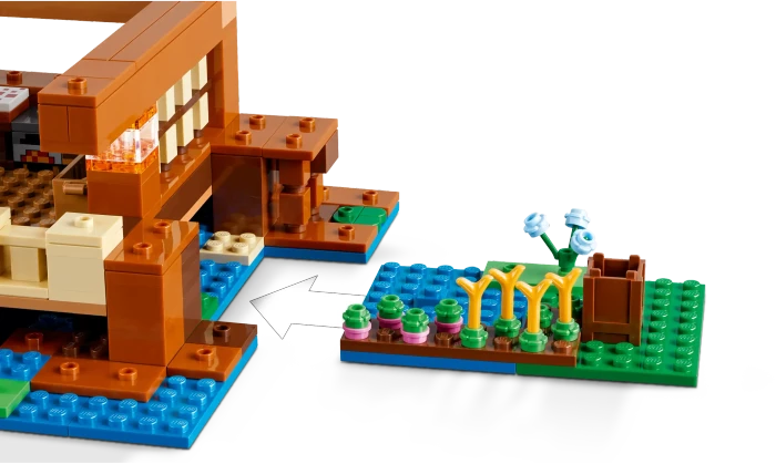 LEGO Minecraft - Das Froschhaus