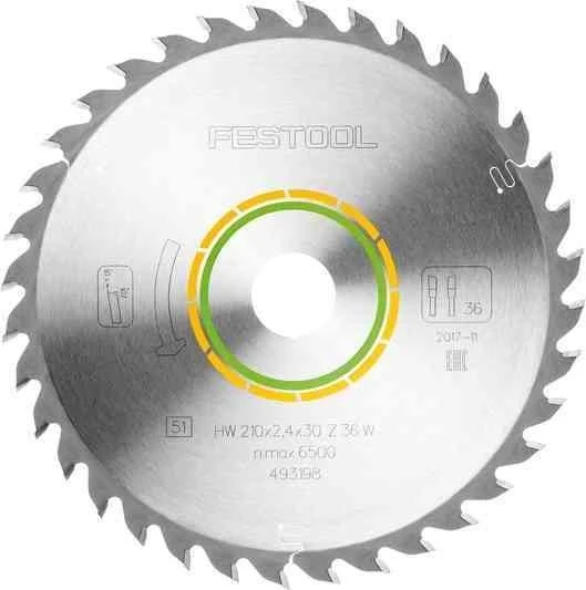 Festool Universal Kreissägeblatt 36Z, 210x2.4x30mm, 1 Stück