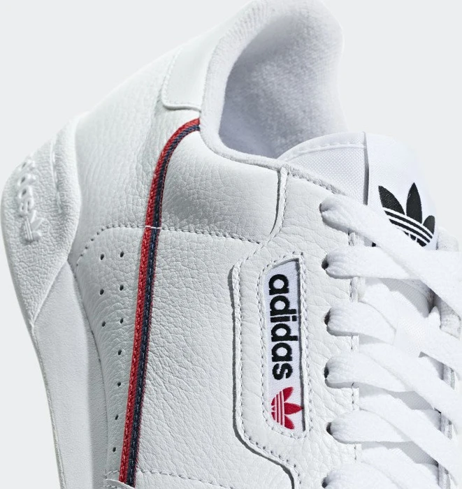 adidas Continental 80 ftwr white/scarlet/collegiate navy