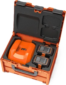 Husqvarna BC1-UN Starterset 36V, 10.0Ah, Li-Ionen, 2 Akkus Akku-Box [20.0Ah] [720Wh]