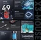 Attack Shark X3 Wireless Gaming Mouse rot, inkl. Grip Tape, USB/Bluetooth Vorschaubild