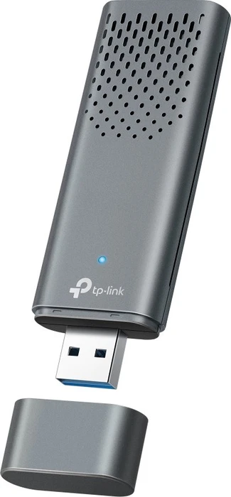 TP-Link Wi-Fi 7 BE6500, 2.4GHz/5GHz/6GHz WLAN, USB-A 3.0 [Stecker]