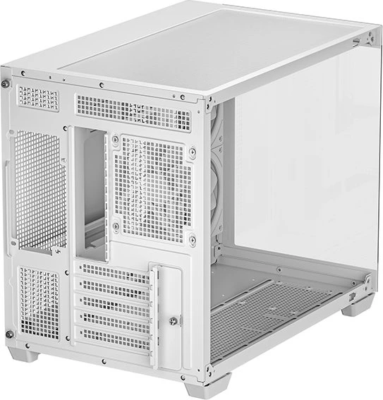 DeepCool CG330 3F, weiß, Glasfenster