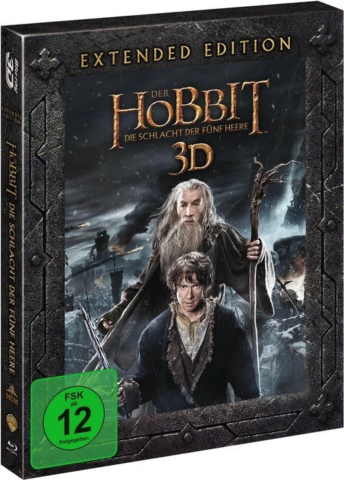 Der Hobbit - Die Schlacht der fünf Heere Extended Edition (3D) (Blu-ray)