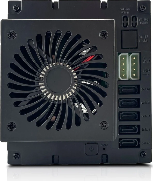 Fantec WR-C3151-6G Backplane, schwarz
