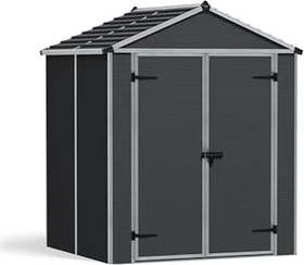 Palram Canopia Rubicon 6x12 Gerätehaus dunkelgrau