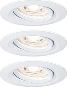 Paulmann Nova Mini Coin LED 4.2W Einbauleuchte weiß matt, 3 Stück