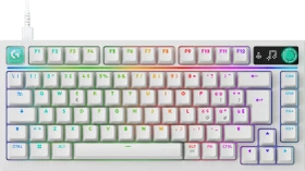 Logitech G316 X 75, weiß, Tactile Switch, USB, IT (920-014321)