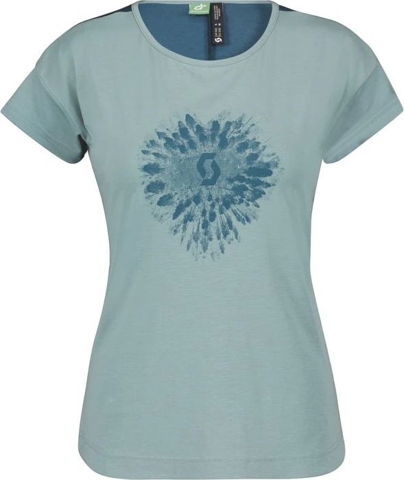 Scott Trail Flow Dri Trikot kurzarm northern mint/nothern blue (Damen)