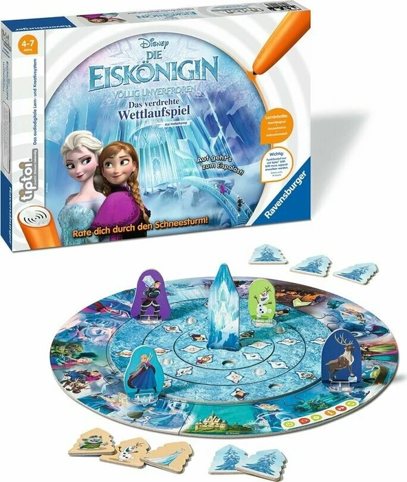 Ravensburger tiptoi Spiel: Disney Die Eiskönigin - Völlig unverfroren: Das verdrehte Wettlaufspiel