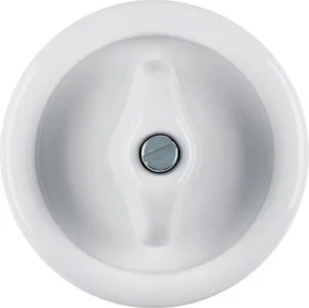 Berker Serie 1930 Zentralstück mit Knebel, polarweiß glänzend