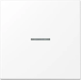 Jung Serie LS eNet Taster Standard 1fach Duroplast, schneeweiß matt