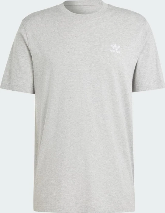 adidas Trefoil Essentials T-Shirt kurzarm medium grey heather (Herren)